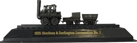 Stockton & Darlington Locomotion No.1 - 1825 Diecast 1:76 Scale Locomotive Model (Amercom OO-41 ...