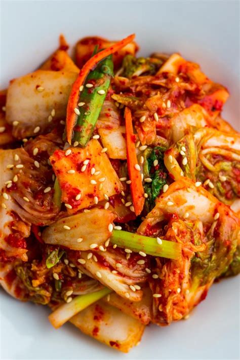 Homemade Korean Vegan Kimchi - My Eclectic Bites