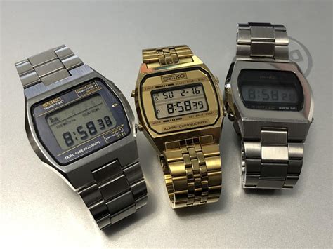 [WTS] 3 Vintage Seiko Digital Watches (0138-5000, A904-5199, 0439-4009 ...