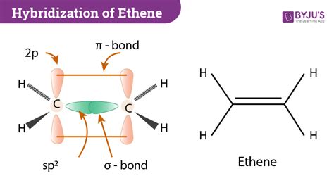 Hybridization Of Ethene