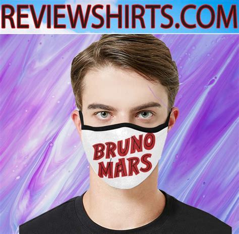 Bruno Mars Cloth Face Mask - ShirtsMango Office