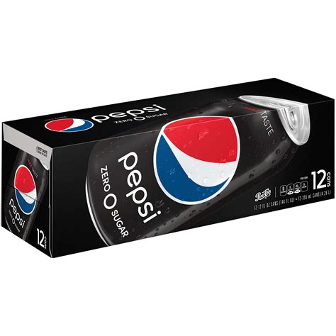 Pepsi Zero 0 Sugar Max Taste 12 Pack of 12oz Cans | Garden Grocer