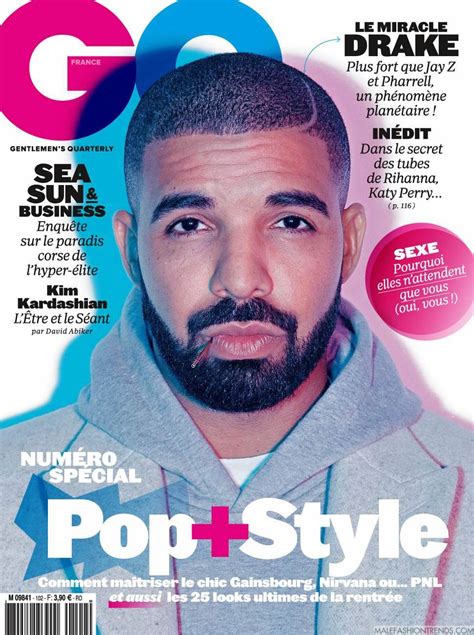 Drake para GQ Francia Septiembre 2016 - Male Fashion Trends