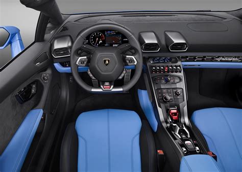 Lamborghini Huracan Spyder Interior - Car Body Design