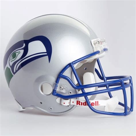 Riddell Seattle Seahawks 1983-2001 Throwback Full-Size Authentic Helmet ...