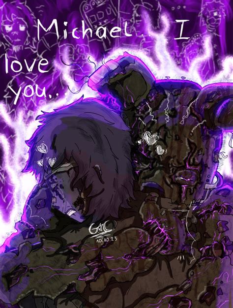 Springtrap and Michael loving each other - Father and Son moment in 2023 | Afton, William afton ...