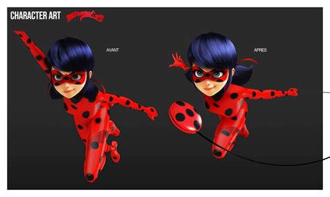 New concept art for Miraculous Ladybug series, Akumatized villains and improved promo art ...