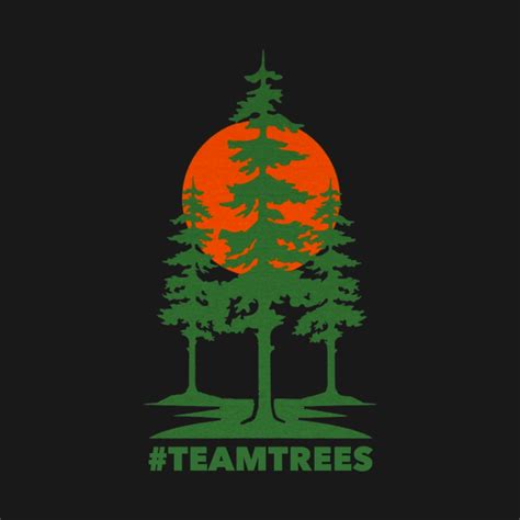 Team Trees Logo - Team Trees - T-Shirt | TeePublic