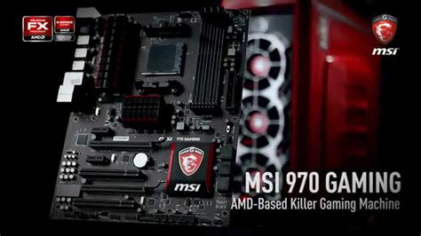 MSI 970 GAMING Motherboard - YouTube