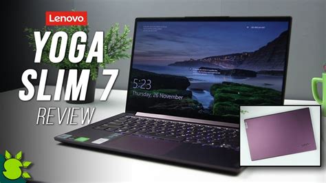 Lenovo Yoga Slim 7 Review - Intel Core i7 10th Gen with Geforce MX350 GPU - YouTube