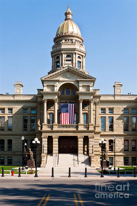 Wyoming State Capital Photograph by Lawrence Burry - Fine Art America