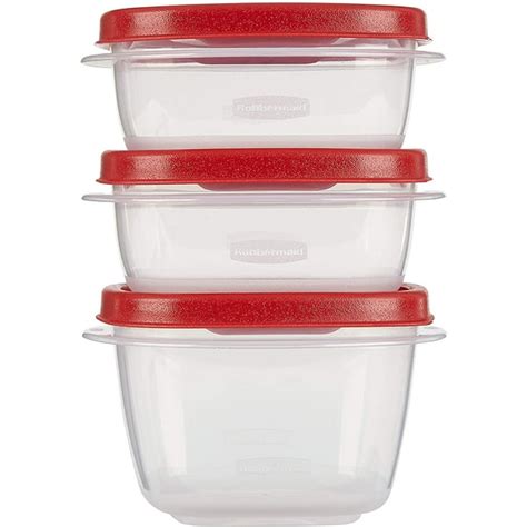 Rubbermaid Easy Find Lids Containers Value Pack, 6-Piece Set - Walmart.com - Walmart.com