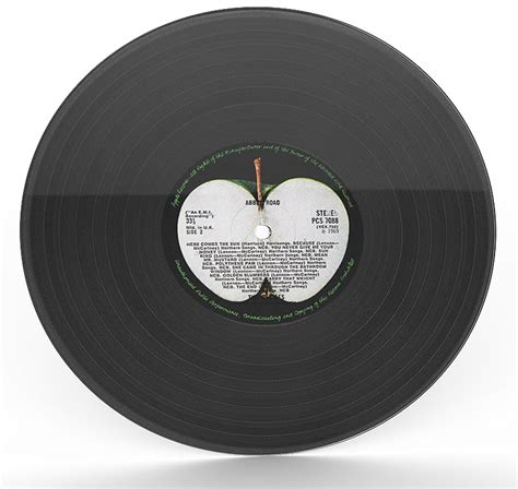 beatles vinyl record 3d model