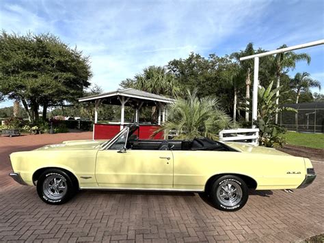 1965 Convertible GTO Matching Numbers $95000. - Macs Movie Cars