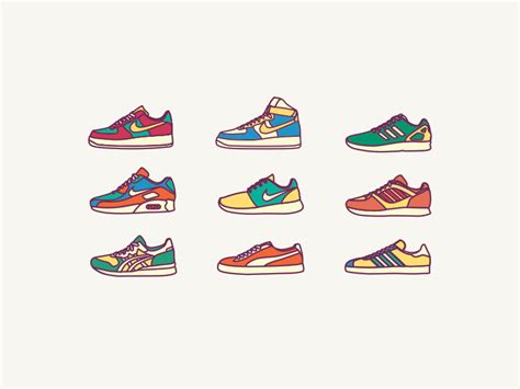 Sneakers icons by Creps Studio on Dribbble