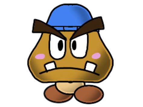 Paper Mario: Older Goombario by WestonSool on DeviantArt