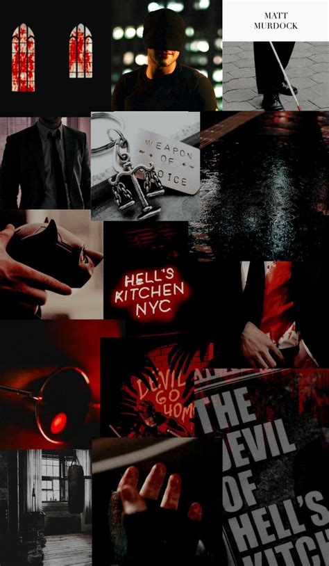 Daredevil Aesthetic Wallpaper | Daredevil, Siyah