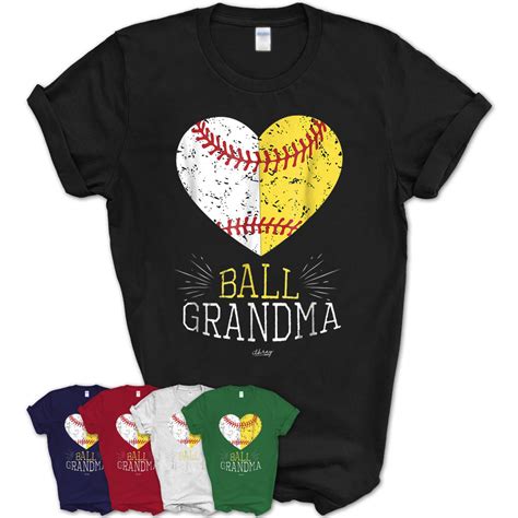 Mom Funny Baseball T Shirt Ball Funny Grandma Softball Gifts – Teezou Store