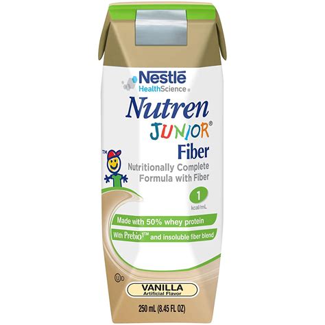 Nutren Junior fiber vanilla, 24 Count