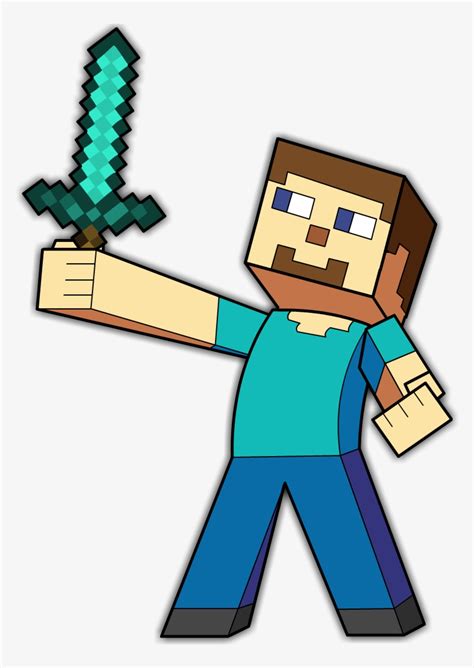 Minecraft Steve - Minecraft Steve Png Art Transparent PNG - 1920x1080 ...