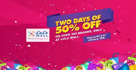 lulu mall kochi offers today