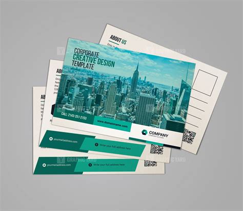 Creative Business Postcard Design · Graphic Yard | Graphic Templates Store