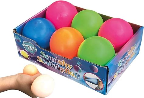 Amazon.com: MAXFLO Stress Balls [6 Pack] | Stress Balls for Kids and Adults | Stress Relief Toys ...