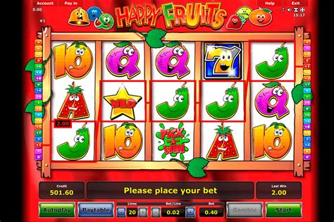 Pacanele Happy Fruits Online Gratis ᐈ Jocuri Novomatic Casino