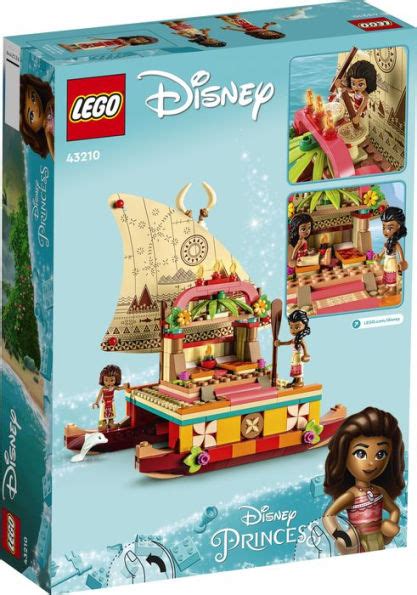 LEGO Disney Princess Moana's Wayfinding Boat 43210 by LEGO Systems Inc ...