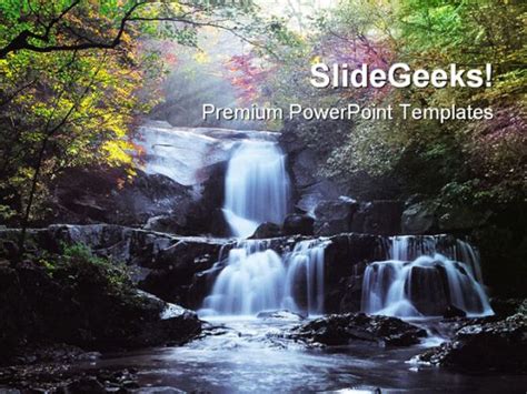 Waterfall Ppt Template Free - Printable Templates
