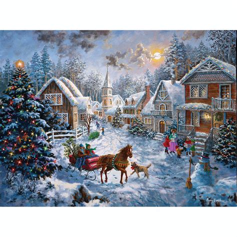 Merry Christmas 1000 Piece Jigsaw Puzzle | Spilsbury