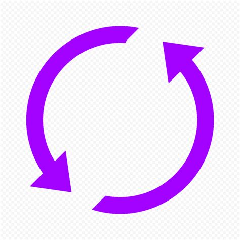 Circle Arrow Purple Icon | Citypng