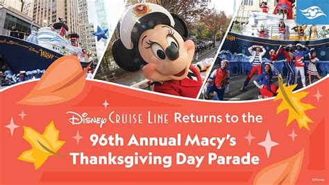 Disney Cruise Line Float to Return to Macy’s Thanksgiving Day Parade in ...