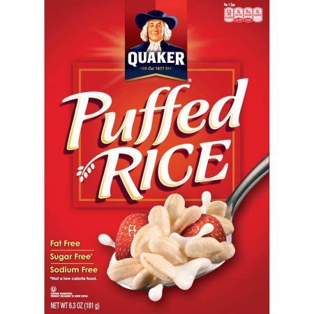 Quaker Puffed Rice Cereal, 6.3 Oz – Moms Priority