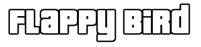 Flappy Bird font style | Textcraft