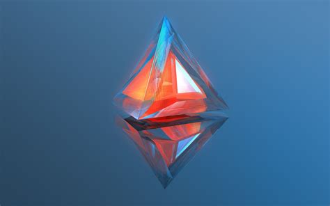 3840x2400 Triangle Geometry 3d Digital Art 4k HD 4k Wallpapers, Images ...