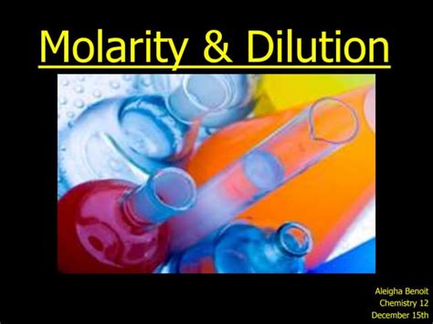 Molarity Dilution.ppt