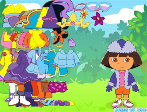 Dora Dress-up - Play Online on Flash Museum 🕹️