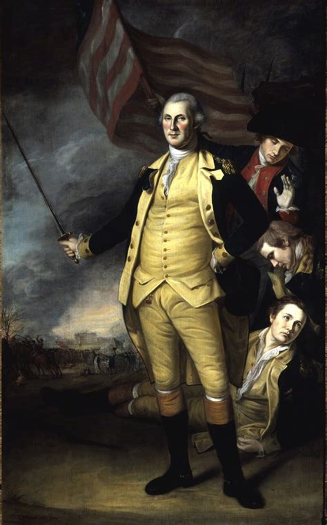 Charles Willson Peale | George Washington at the Battle of Princeton ...