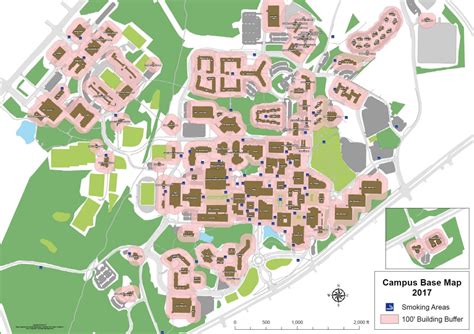 UNC Campus Map