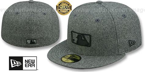 MLB UMPIRE FASHION Melton Grey Hat by New Era