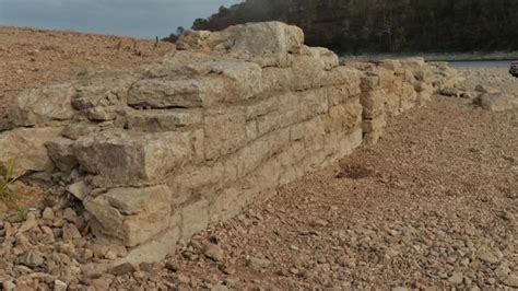 PHOTOS: Drought reveals Monte Ne ruins in Northwest Arkansas