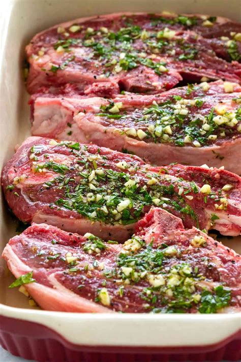 Lamb chops with garlic herbs – Artofit