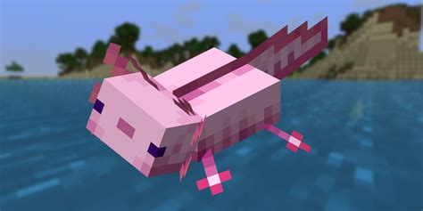 Minecraft Player Makes an Adorable Axolotl Statue