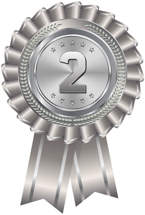 Silver Medal Transparent PNG Clip Art Image | Certificate design, Clip art, Certificate design ...