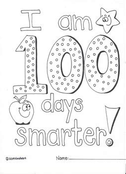 100th Day of School Kindergarten Worksheets by NoodlzArt | TpT