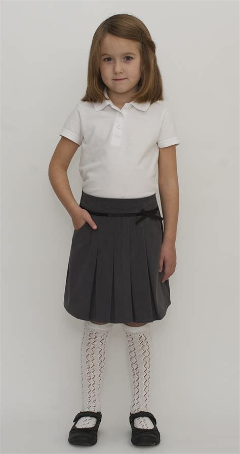 Ethical School Uniform | Organic Cotton Pleated School Skirt