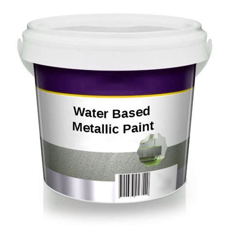 High Gloss Enamel 15 L Water Based Metallic Paint, For Exterior ...