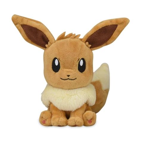 Eevee Sitting Cuties Plush - 6 ½ In. | Pokémon Center Official Site