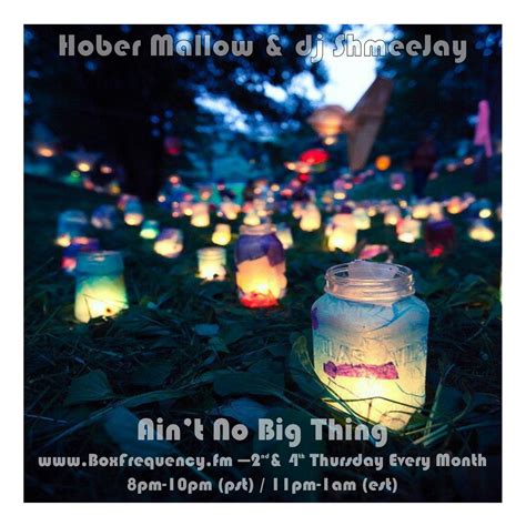 Hober Mallow and dj ShmeeJay – Ain’t No Big Thing Radio Show – 2017-06-22 | dj ShmeeJay